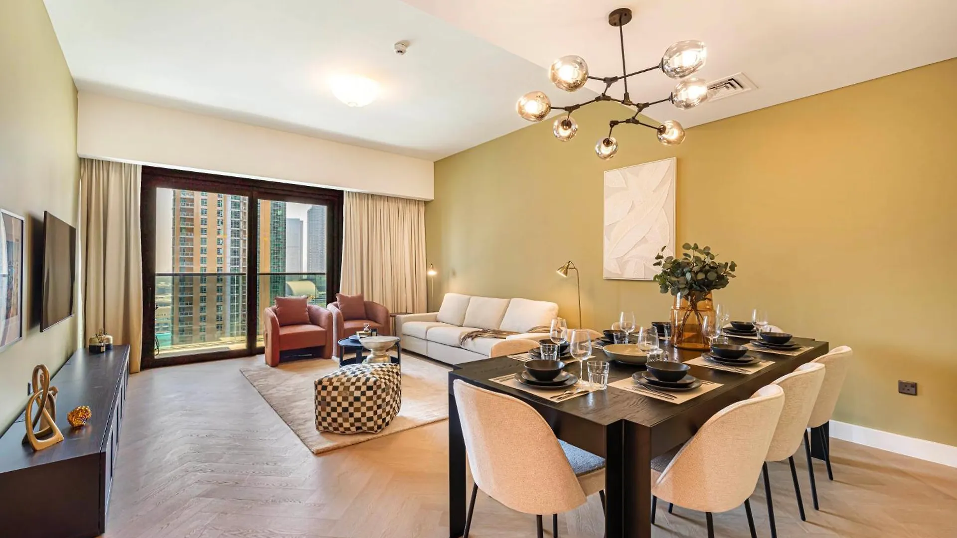 Daniels Luxe 3Br Downtown With Skyline View Apartment Dubai